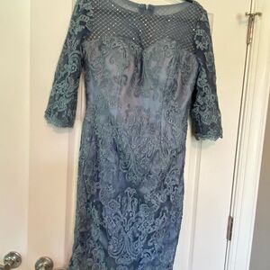 NWOT Blue Cocktail Evening MOB/MOG Dress